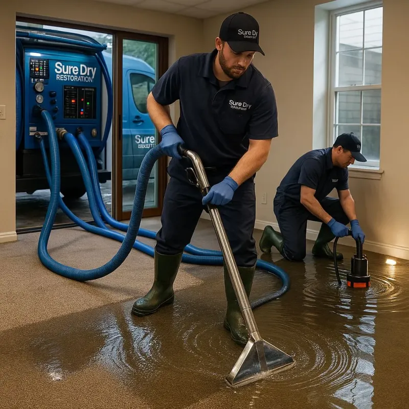 Water Extraction and Removal process in Oak Ridge, FL